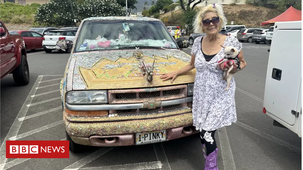 como-idosa-salvou-vidas-com-sua-caminhonete-rosa-durante-incendio-no-havai