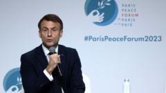 macron-faz-apelo-para-israel-parar-de-matar-mulheres-e-bebes-em-gaza