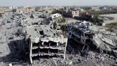 drones-mostram-destruicao-em-gaza-100-dias-apos-inicio-da-guerra