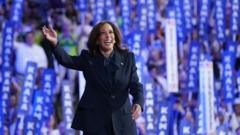 ‘trump-nao-e-um-homem-serio,-mas-e-uma-seria-ameaca’:-os-principais-pontos-do-discurso-de-kamala-harris