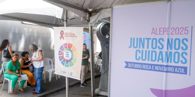 Alepe abre agendamento para mutirão de saúde e cidadania "Juntos nos Cuidamos" com 24 mil atendimentos gratuitos