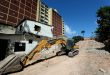 Começa última etapa da demolição de edifício abandonado na Rua da União, no Recife