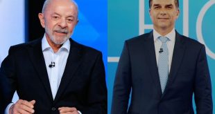 Confira como está a votação de Lula e Flávio Bolsonaro no exterior