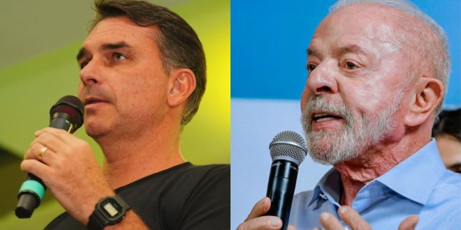 Datafolha: Flávio Bolsonaro é rejeitado por 44% e Lula, por 46%
