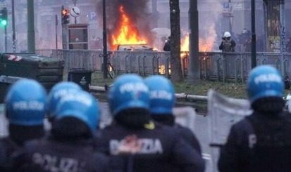Itália anuncia envio de 500 militares a Milão após confrontos durante protestos