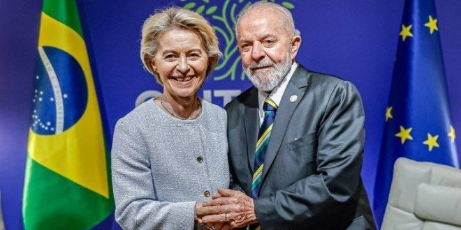 Líderes europeus parabenizam Lula e defendem fortalecimento da parceria com o Brasil