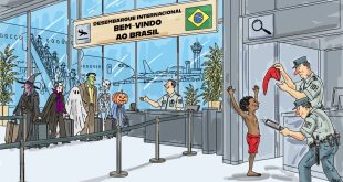 Protestos no topo do mundo
