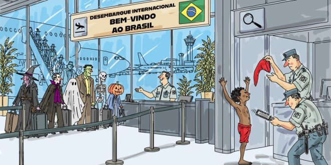 Protestos no topo do mundo