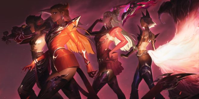 Sucesso entre fãs de K-Pop e League of Legends, K/DA retorna com EP 'FIRESTARTER'