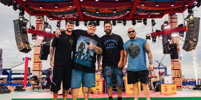 Turnê "Churrasquinho -+" chega em Pernambuco com quatro horas de show e palco 360º