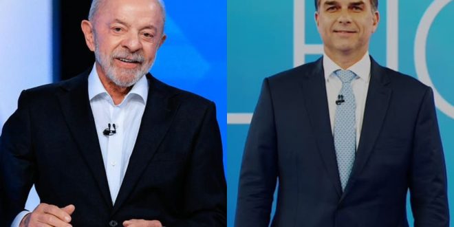 Último debate entre Lula e Flávio tem discussão de propostas, mas mantém troca de acusações